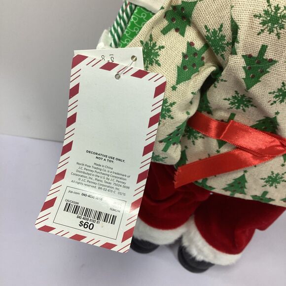 North Pole Santa Chef Gingerbread Figure Christmas Kitchen Decor Baker 19" - Picture 8 of 11